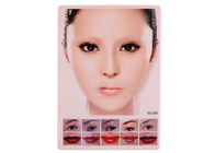 Eyeliners / Lips Tattoo Training Permanent Makeup Practice Skin Colorful