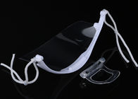 Transparent Tattoo Accessories / Professional Microbalding Recyclable Plastic Mouth Mask