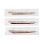 ABS Permanent Makeup Tools For Eyebrow Embroidery , Champagne Fox Pen