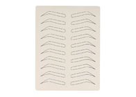 Fake Inkless Eyebrows Permanent Makeup Practice Skin For Tattoo Artists