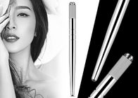 Professional Eyebrow Heavy Silver Microblading Manual Pen With Hairstroke Technology