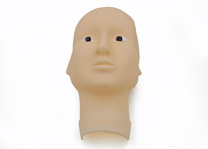 Silicon Permanent Makeup Practice Skin , Professional Mannequin Face Mask