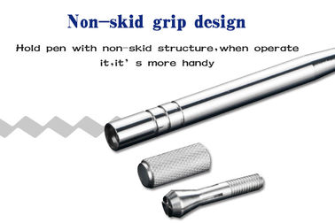 Long Lasting Manual Tattoo Pen Professional Silver Eyebrow Hand Embroidery Tool