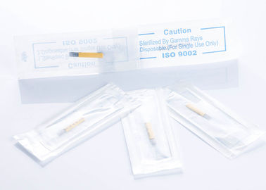 Scab Free Mist Eyebrow Tattoo Needles , Double Yellow Eyebrow Microblading