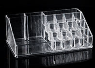 16 Hole Clear Acrylic Holder For Makeup Pigment Tattoo Ink Shelf