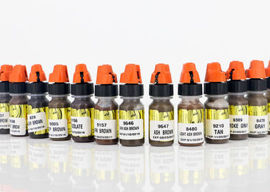 Semi Permanent Makeup Pigments For Eyebrows Eyelines , Lips Beauty Pigment
