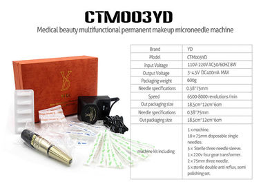 Digital Permanent Makeup Pigments Cosmetic Tattoo Machine For Eyebrow Permanent Makeup Tattoo