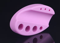 Purple Silicone Ink Cup Holder Tattoo Accessories , Machine Handpieces Tray