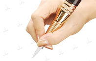 Professional Electronic Eyebrows Embroidery Tattoo Pen With Black / Gold Color