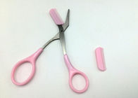 Pink Eyebrow Scissors Tattoo Accessories For Microblading