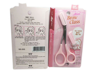 Permanent Makeup Tattoo Accessories Pink Eyebrow Scissors Bring Comb 40g