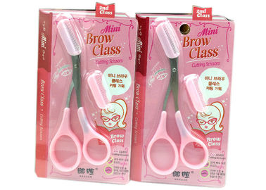 Pink Eyebrow Scissors Tattoo Accessories For Microblading