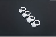 Microblading Pigments White Ring Cup For Permanent Makeup 100 Pcs / Bag