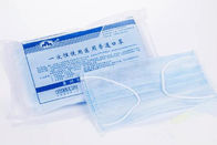Disposable Medical Masks Tattoo Blue Sterile Mask Breathable / Dust Proof