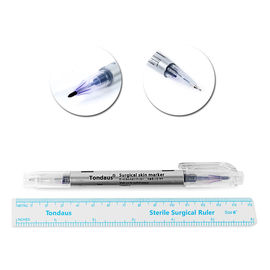 Permanent Makeup Tattoo Accessories Gamma Ray Sterilized Double Head Skin Marker