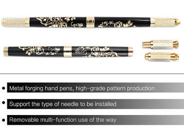 Double Head Microblading Pen Permanent Makeup Tools Stainless Steel 30 G