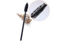 Black Brush Artificial Fibers Cosmetic Beauty Tools For Eyelashes / Eyebrows