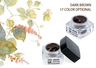 Organic Colour Eyebrow Tattoo Pigment Dark Brown Eyebrow Microblading Ink Pigments