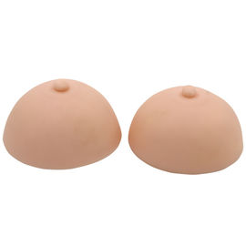 Skin Color Permanent Makeup Rubber Breast For Practice 2Pcs/Pair CE Certification