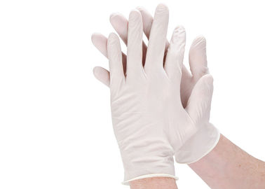 Convenient Permanent Makeup Operation Disposable Latex Gloves 100 pieces / box Thin