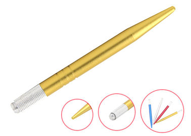 Permanent Makeup Golden Microblading Manual Pen For Permanent Eyebrows 20g