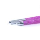 Purple Microblading Needle Crystal Manual Pen With Handpiece Lock - Pin Device
