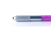 Purple Microblading Needle Crystal Manual Pen With Handpiece Lock - Pin Device