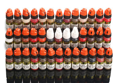 38 Colors Eyebrow Ink Permanent Makeup Pigments For Embroidery Hand Tool Pen