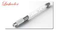 Crystal Plastic Permanent Makeup Tools White / Green / Gold / Pink Shading Manual Pen
