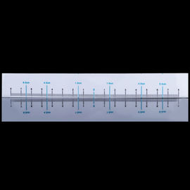 Environmentally - friendly Tattoo Accessories Transparent Eyebrow Ruler sticker