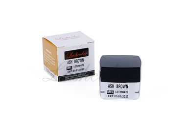 OEM CE Ash Brown Eyebrow Tattoo Pigment , staying color long