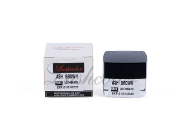 OEM CE Ash Brown Eyebrow Tattoo Pigment , staying color long