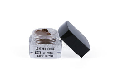 Light Ash Brown Eyebrow Tattoo Pigment 5ml / bottle 6.5 * 2 cm