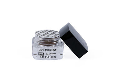 Light Ash Brown Eyebrow Tattoo Pigment 5ml / bottle 6.5 * 2 cm