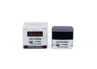 Light Ash Brown Eyebrow Tattoo Pigment 5ml / bottle 6.5 * 2 cm