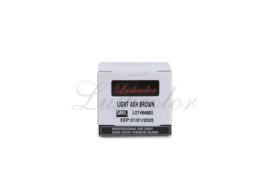 Light Ash Brown Eyebrow Tattoo Pigment 5ml / bottle 6.5 * 2 cm