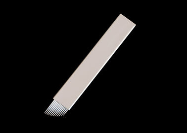 12 Hard Curve Blade Permanent Makeup Microblading Needles Eyebrow Tattoo Needle