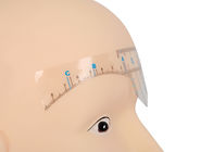 Tattoo Accessories Measuring Transparent Eyebrow Ruler Sticker For Eyebrows Shape