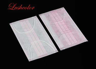 Permanent Makeup Tattoo Accessories Pink Disposable Medical Masks Breathable Mouth Masks
