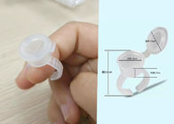 Transparent ECO Ring Cup Tattoo Ink Cup With Cap Semi Permanent Pigment Cup