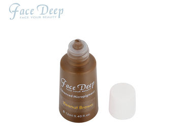 Peanut brown Semi Cream Micropigments Permanent Tattoo Ink With Brand Face Deep For Shading 12ml