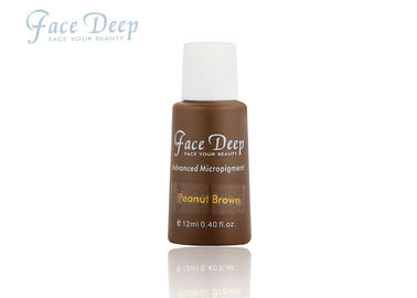 Peanut brown Semi Cream Micropigments Permanent Tattoo Ink With Brand Face Deep For Shading 12ml