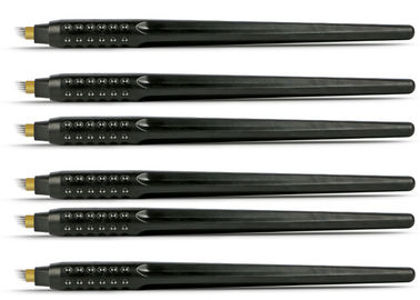 Black Plastic Permanent Makeup Tools Disposable Non-slipped Shading Pen