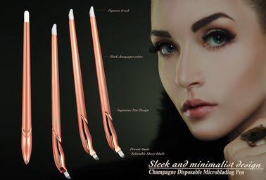 ABS Plastic Microblading Fox Pen #12 Lightweight Soft Brush Attached