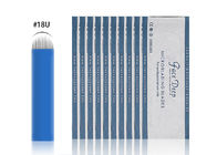 Blue Flex Permanent Makeup Nano Blade 0.16mm for Eyebrows Microblading
