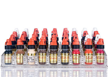 Semi Permanent Makeup Pigments For Eyebrows Eyelines , Lips Beauty Pigment