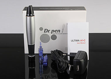 Black And Silver Simple Dr. Pen With Cartridge / Permanent Makeup Equipment