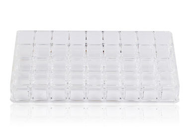 36 Holes Rectangle Acrylic Micro Pigment Cup Holder For Permanent Makeup