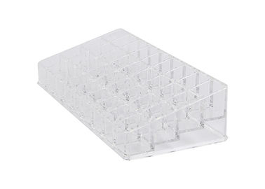 36 Holes Rectangle Acrylic Micro Pigment Cup Holder For Permanent Makeup