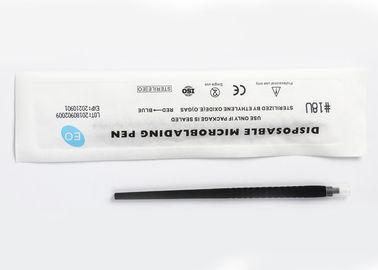 Black NAMI Microblade Eyebrow Pen , 0.16mm 18U Microblading Disposable Tool